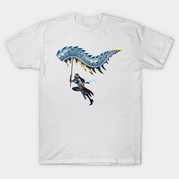 Symmetra Dragon Dance T-Shirt by Genessis